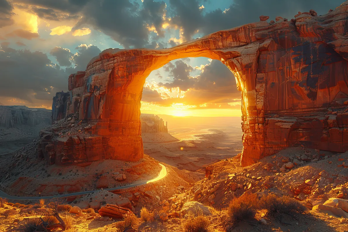 ทิวทัศน์ธรรมชาติที่สงบ