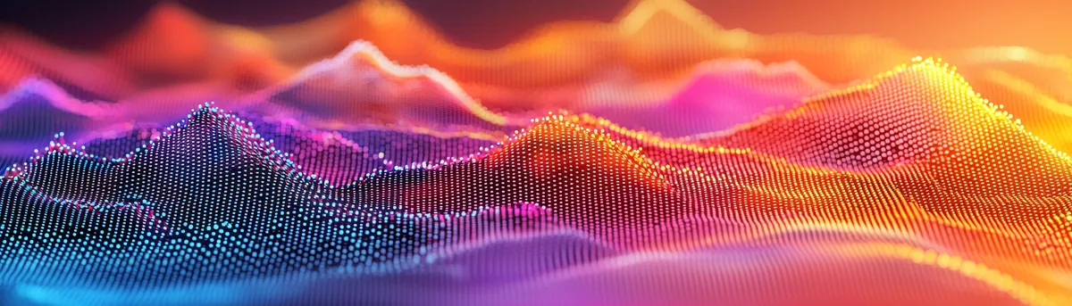 3D colorful data visualization