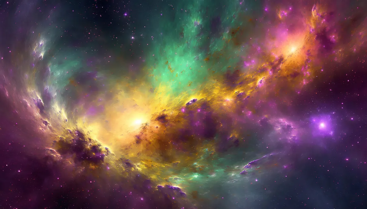 Cosmic Galaxy — colorful visual break